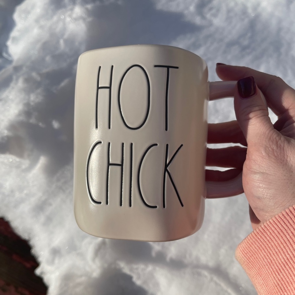 NWT Rae Dunn “Hot Chick” ceramic mug